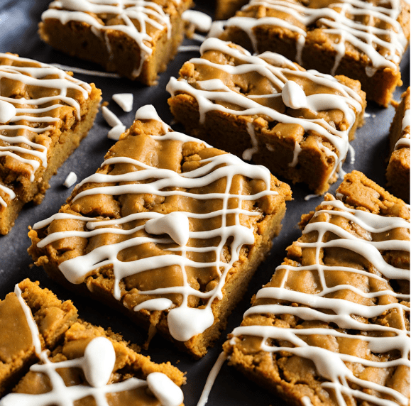 Pumpkin Blondies